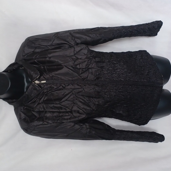 Crinkle Jacket Shirt Animal cheetah Print UBU - Picture 5 of 8